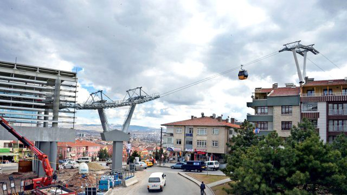 Şentepe Teleferiğinin Bakımı Tamamlandı