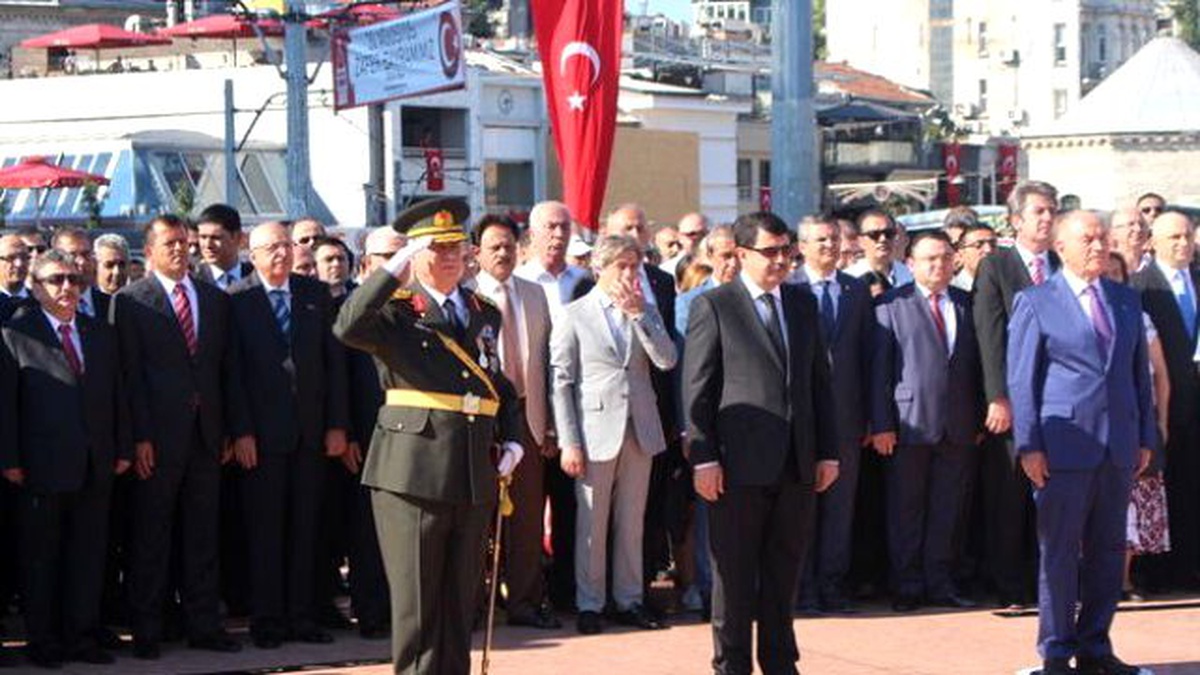 30 Ağustos Zafer Bayramı Taksim\'de Kutlandı