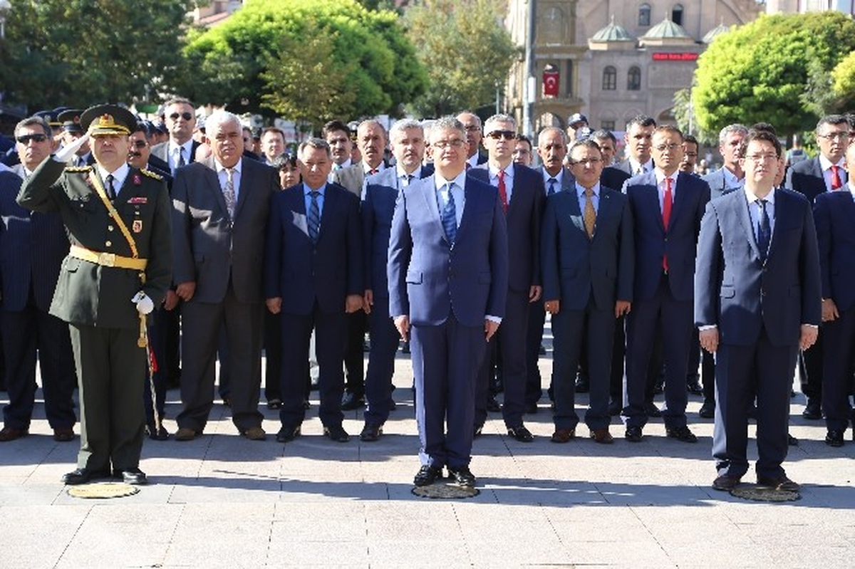 Aksaray\'da 30 Ağustos Zafer Bayramı Kutlandı