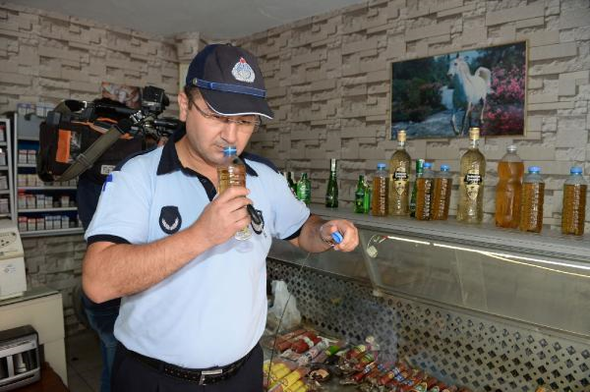 Bursa\'da Zabıtadan Kaçak İçki Operasyonu