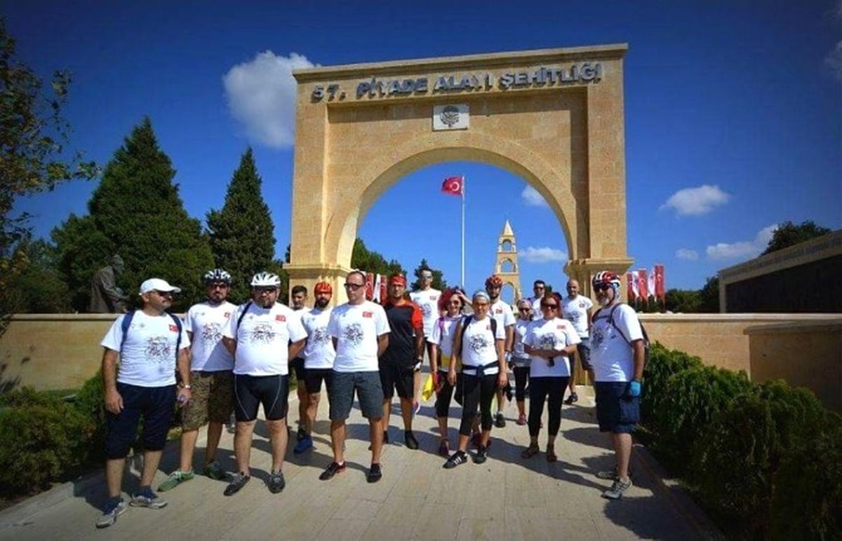 Çanakkale\'den 30 Ağustos\'a Uzanan Ruha Pedal Çevirdiler