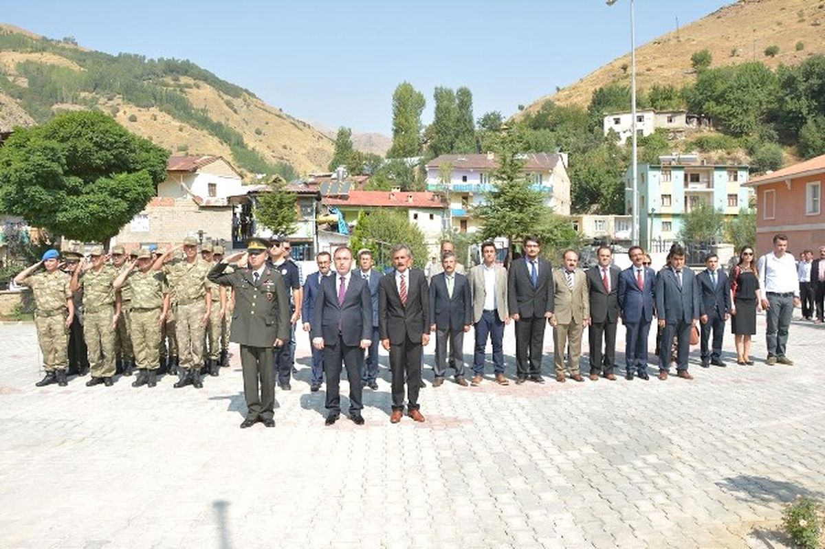 Çatak\'ta 30 Ağustos Zafer Bayramı