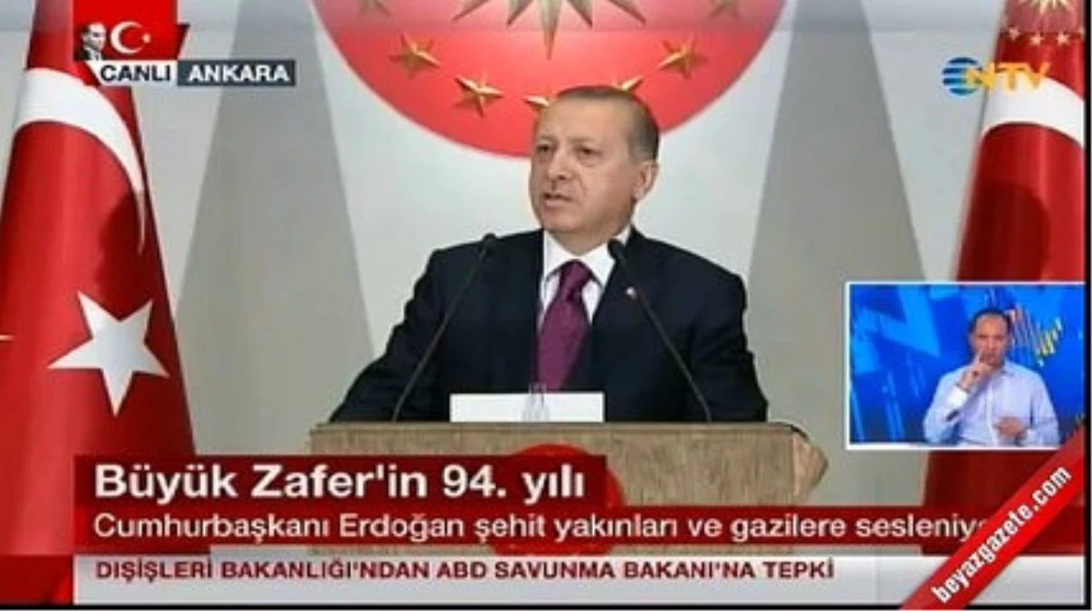 Cumhurbaşkanı Erdoğan Şehit ve Gazi Yakınlarına Seslendi...