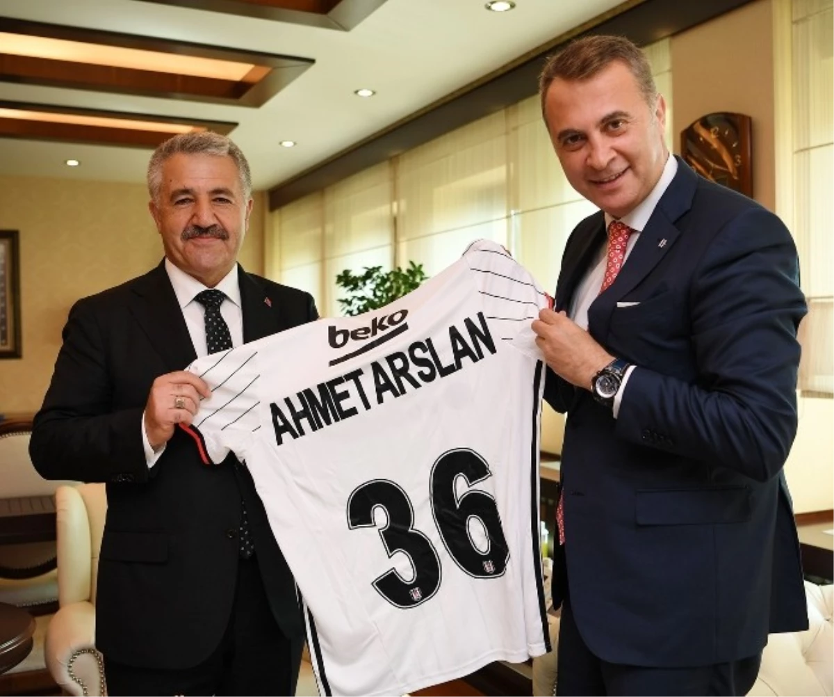 Fikret Orman, Bakan Ahmet Arslan\'ı Ziyaret Etti