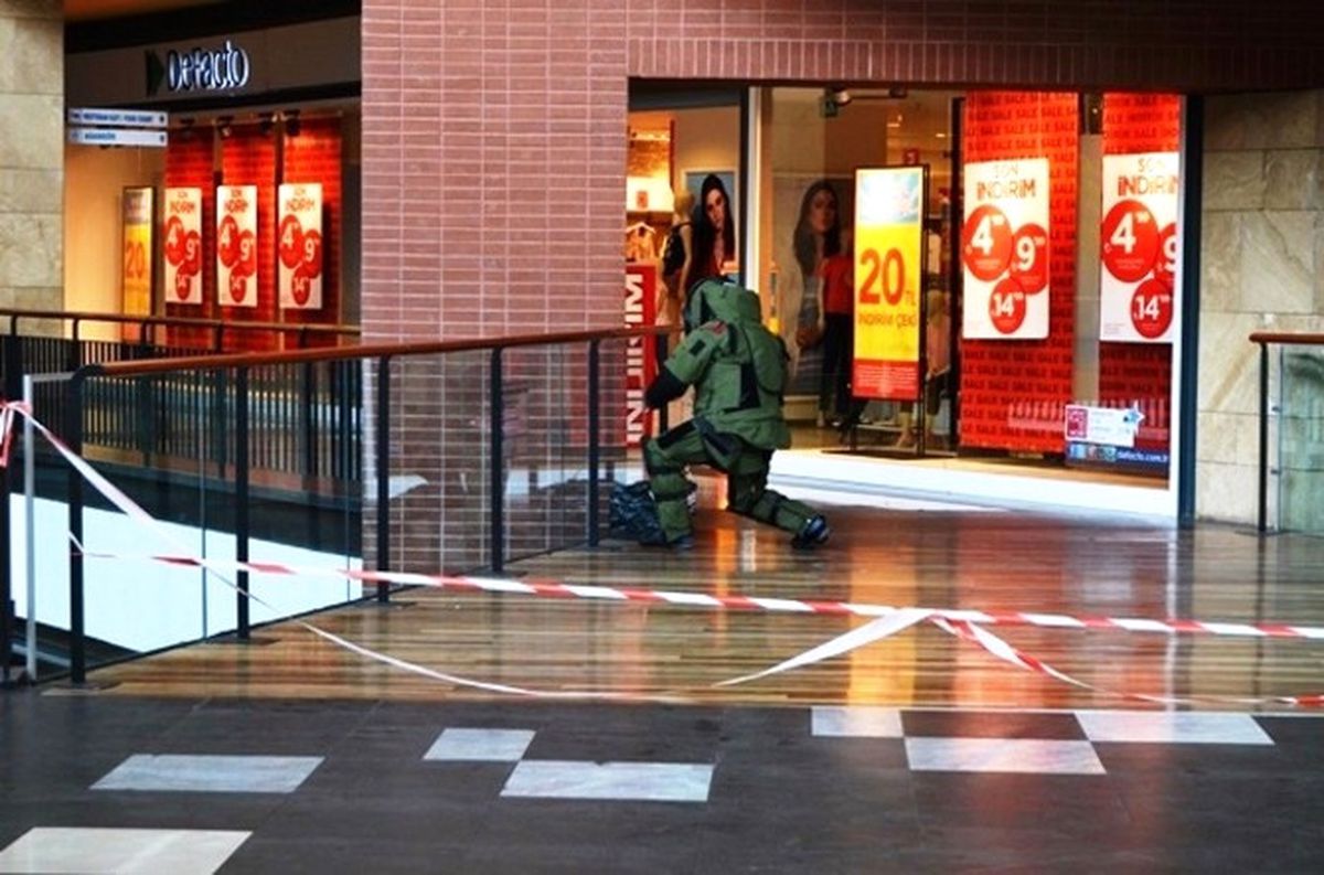 Forum Trabzon\'da Tatbikat