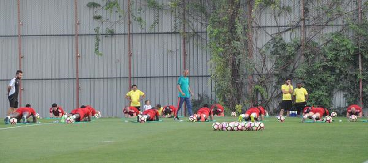 Gaziantepspor, Beşiktaş ile Oynayacağı Maça Hazırlanıyor