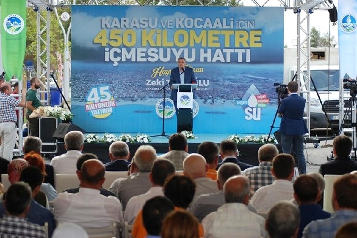 Karasu ve Kocaali Bölgesine 50 Yıllık İçmesuyu Garantisi