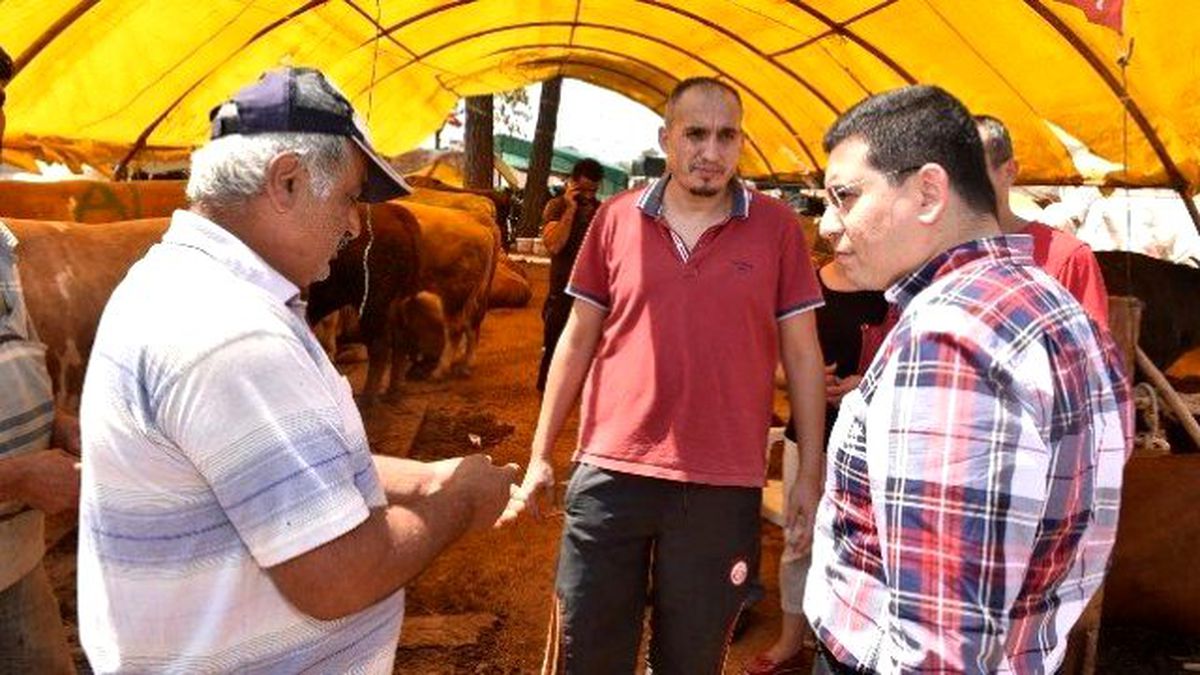 Kepez Belediye Başkanı Tütüncü, Kurban Satış Alanını İnceledi
