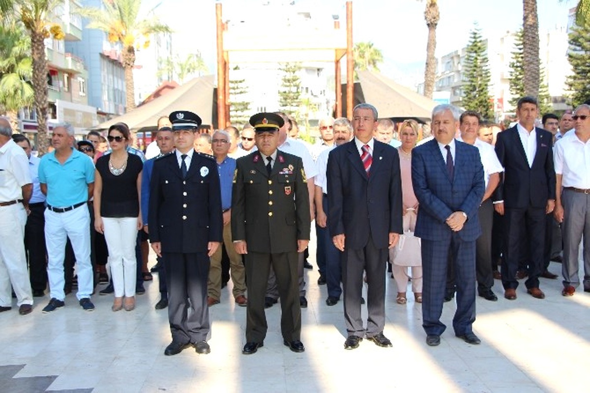 Kumluca\'da 30 Ağustos Zafer Bayramı Kutlandı