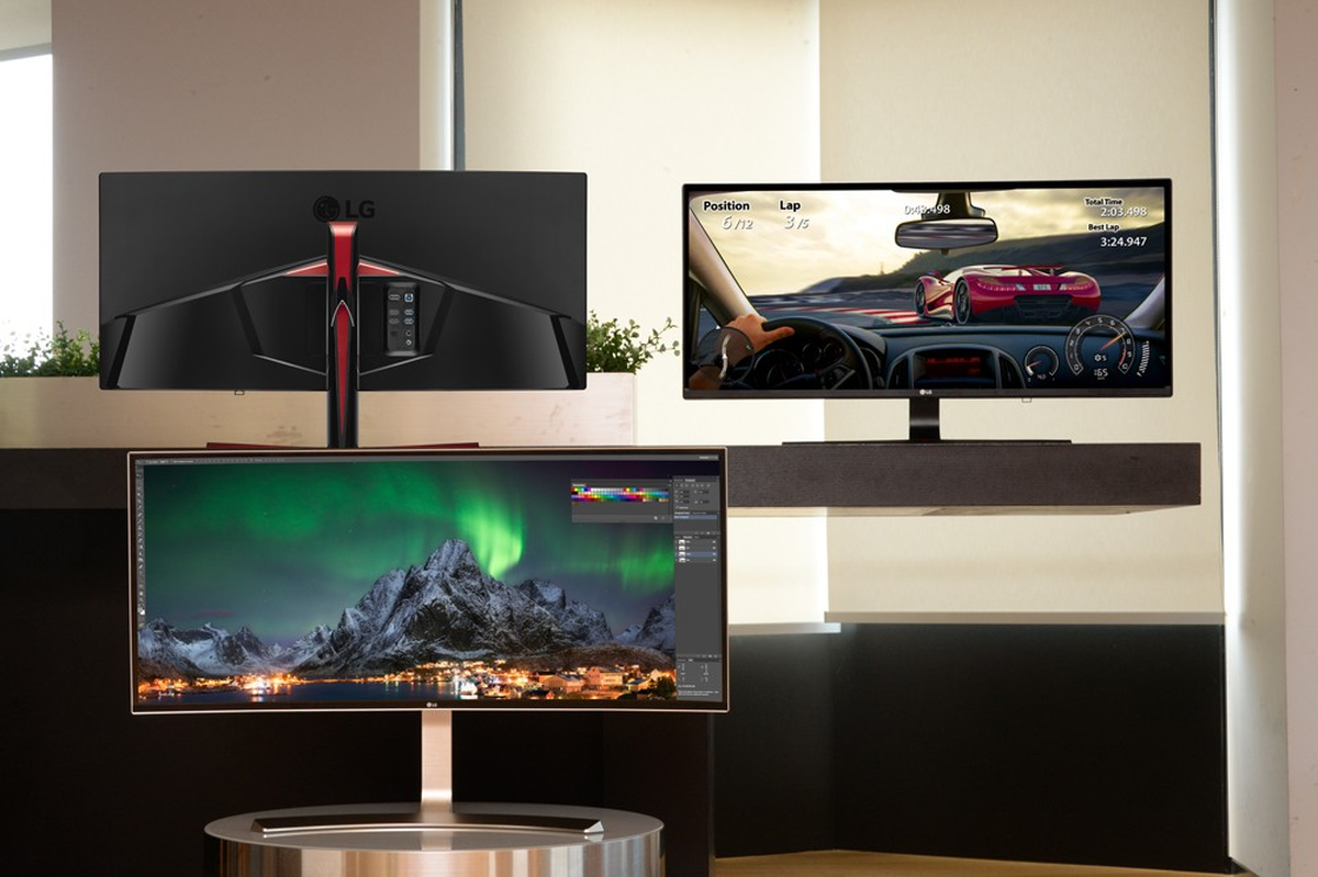 Lg\'den Dünyanın En Geniş Kavisli Monitörü Lg 38uc99