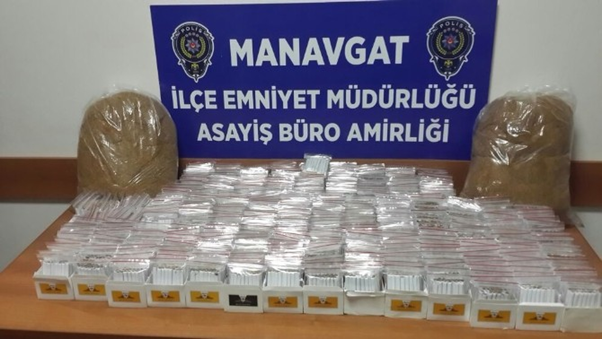 Manavgat\'ta Kaçak Tütün Operasyonu