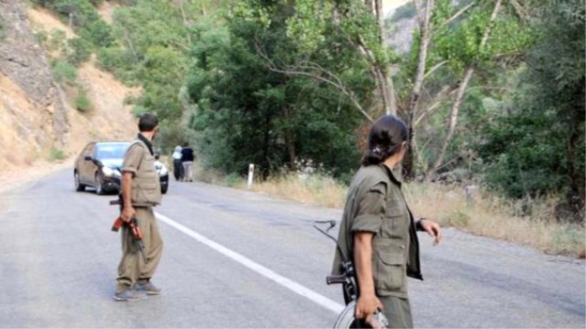 PKK, Bitlis\'te Yol Kesti! 1 Polis Yaralı