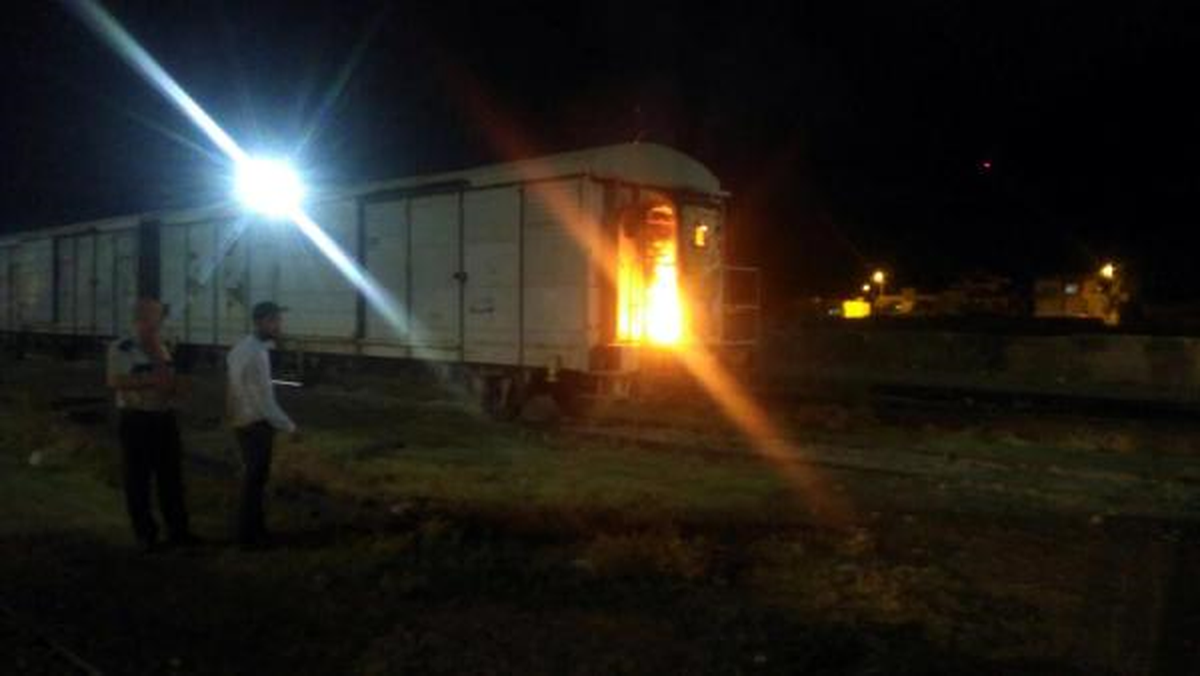 Pkk, Kurtalan\'da Kömür Yüklü Vagonları Yakmak İstedi