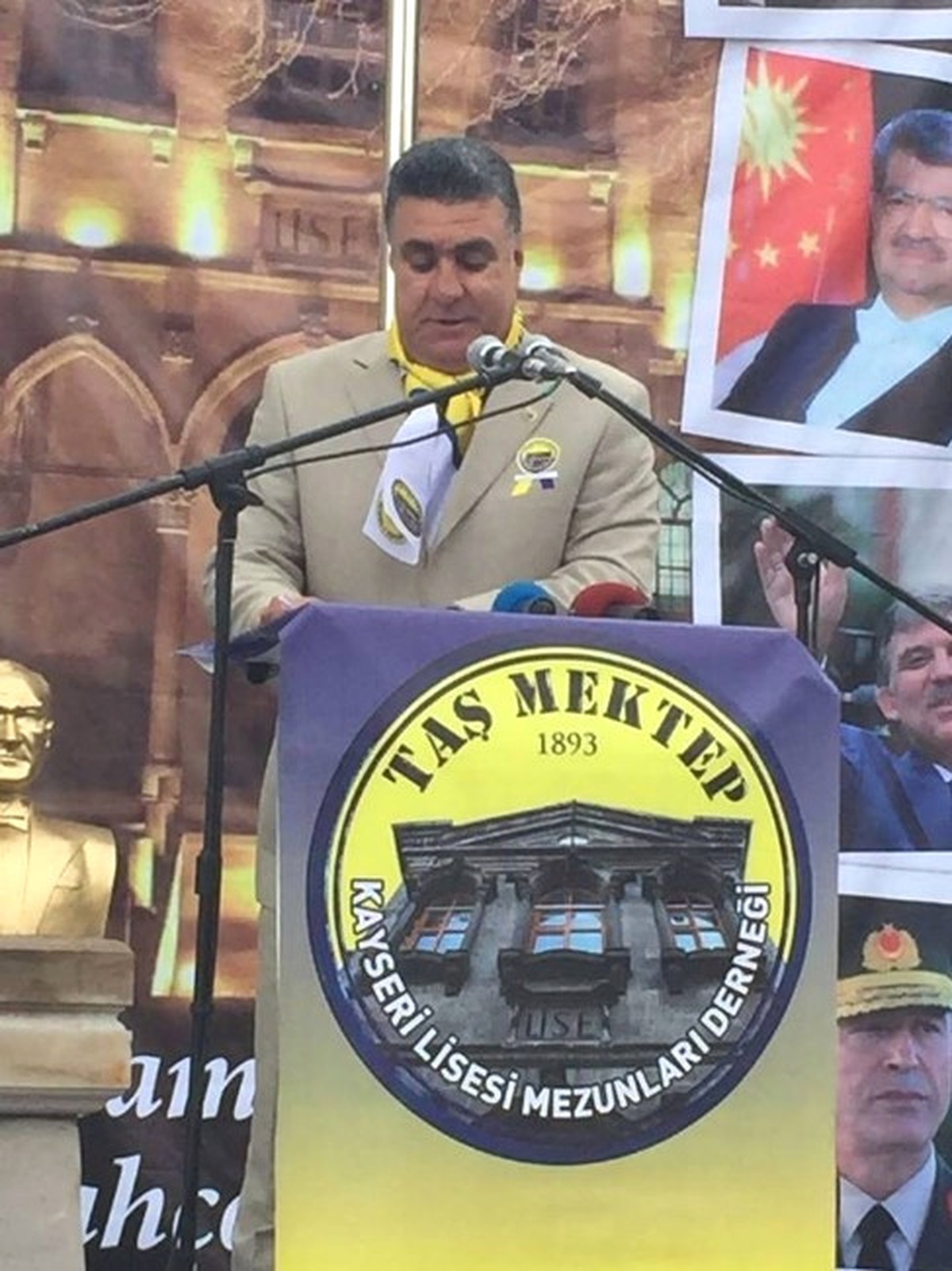 Taş Mektep Kayseri Lisesi Mezunları Derneği Zafer Bayramı Kutlama Mesajı