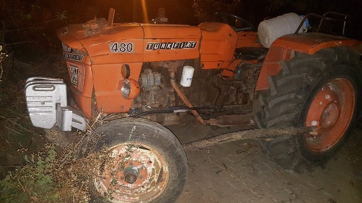 Traktörün Altında Kalan Adam Öldü