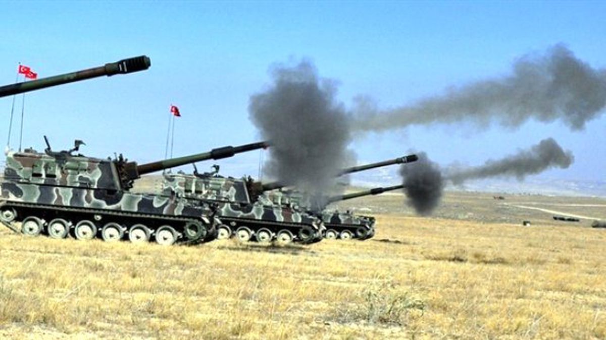 Tsk: Cerablus Bölgesinde 21 Hedef 108 Atışla Vuruldu
