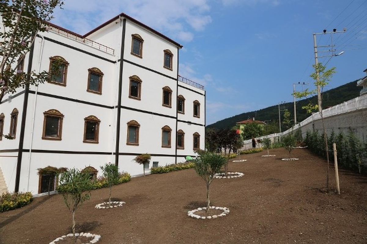 Bahçecik Sent Konağı Açılışa Hazırlanıyor