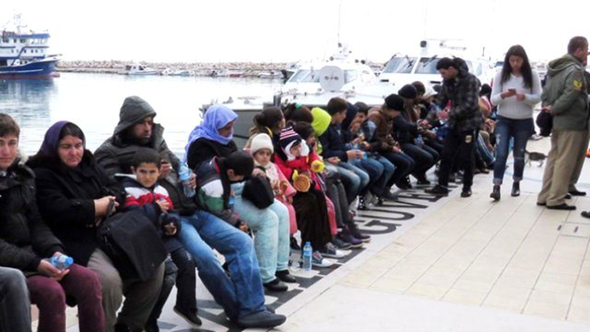 Çanakkale\'de 14 Yabancı Uyruklu Yakalandı