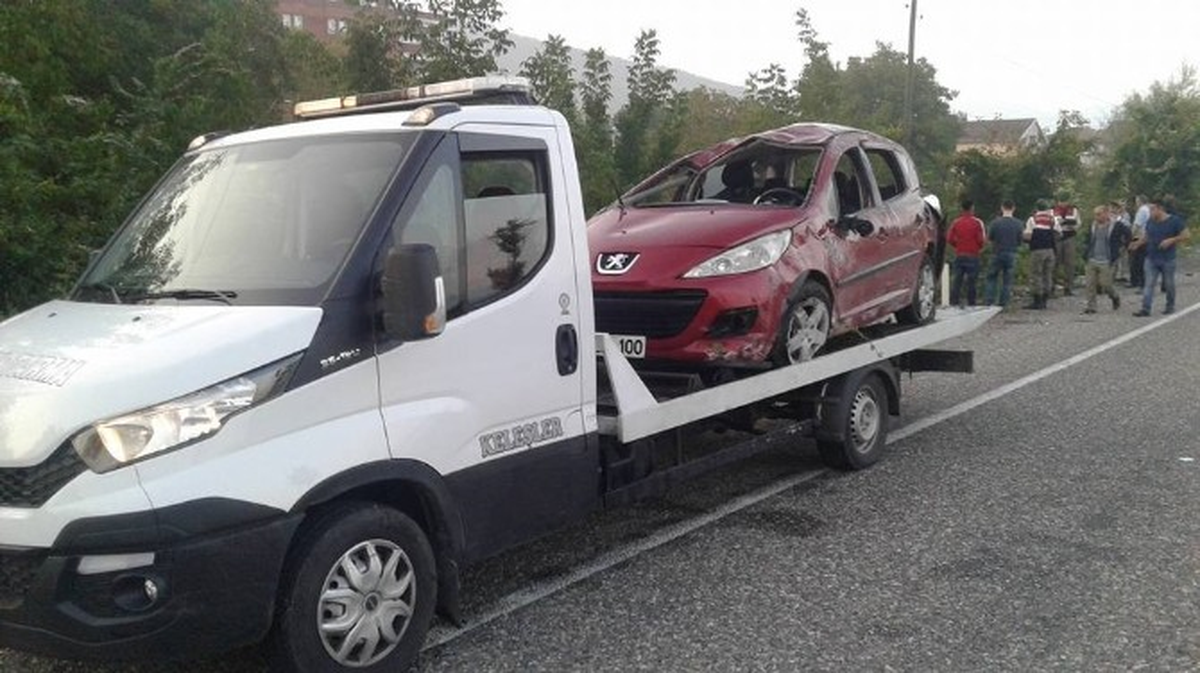 Çaycuma\'da Feci Kaza: 1 Ölü, 1 Yaralı