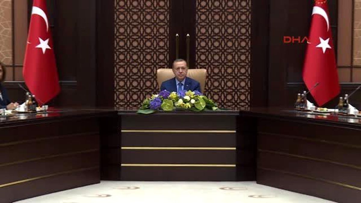 Cumhurbaşkanı Erdoğan, Tüsiad Başkanı Cansen Başaran Symes\'i Kabul Etti
