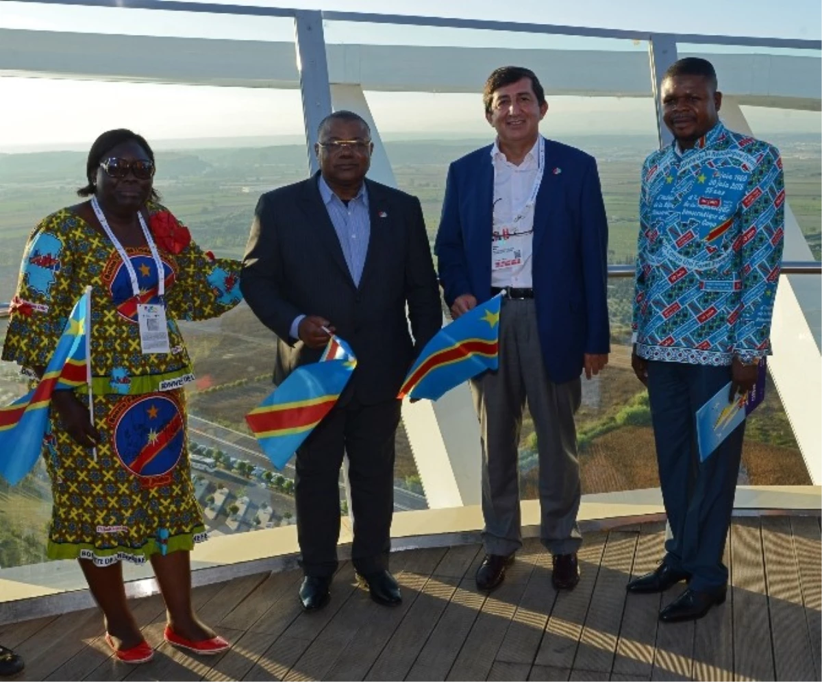 Demokratik Kongo Heyeti Expo 2016\'yı Ziyaret Etti