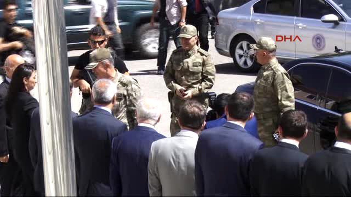Erzurum Genelkurmay Başkanı Akar ve Kuvvet Komutanları Erzurum\'da