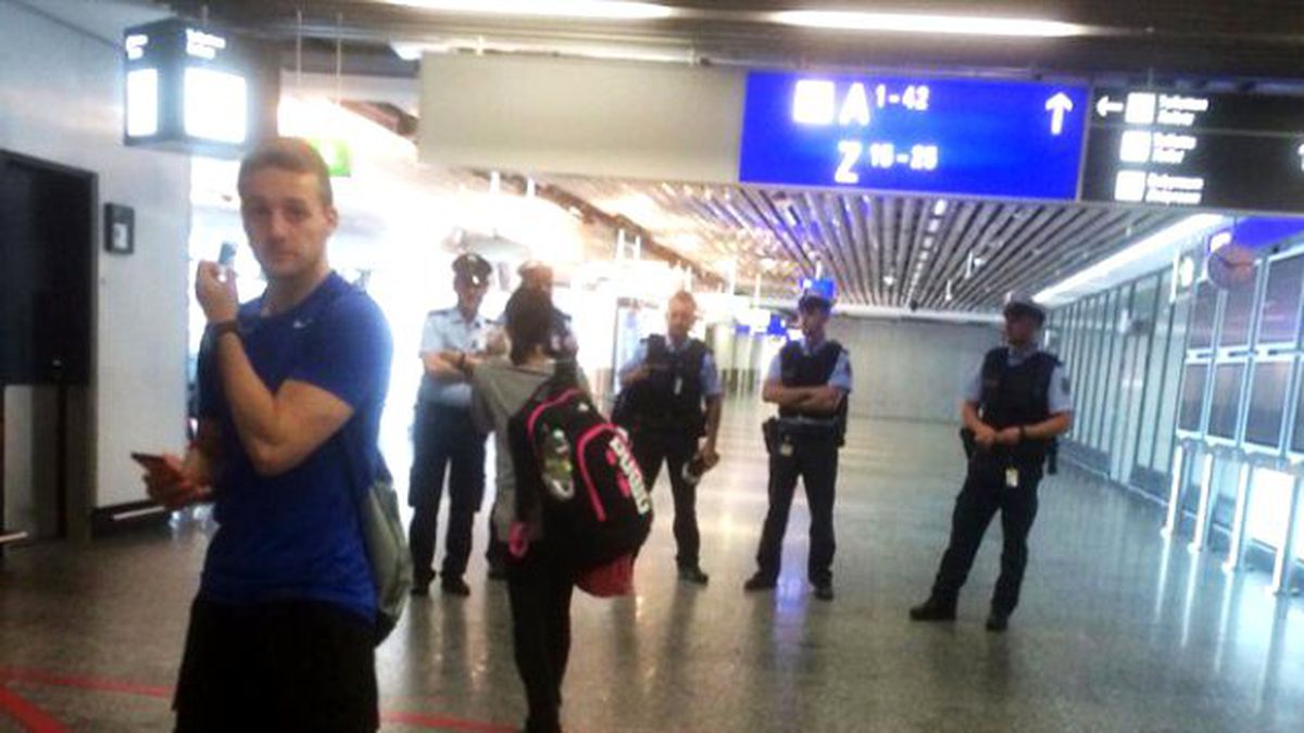 Frankfurt Havalimanı Boşaltılıyor