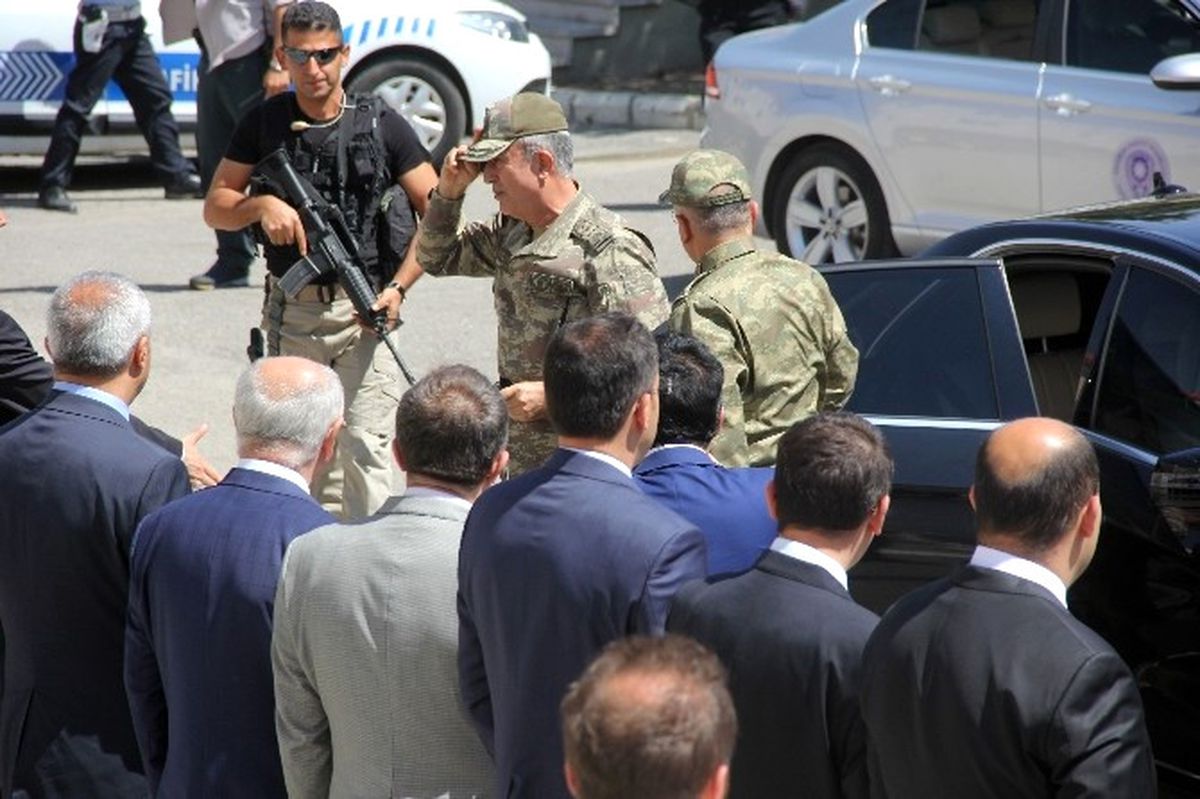 Genelkurmay Başkanı Orgeneral Akar, Erzurum\'da