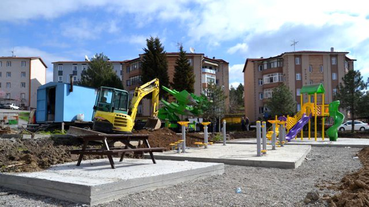 Karabük\'te Çocuk Parkı Yapımı