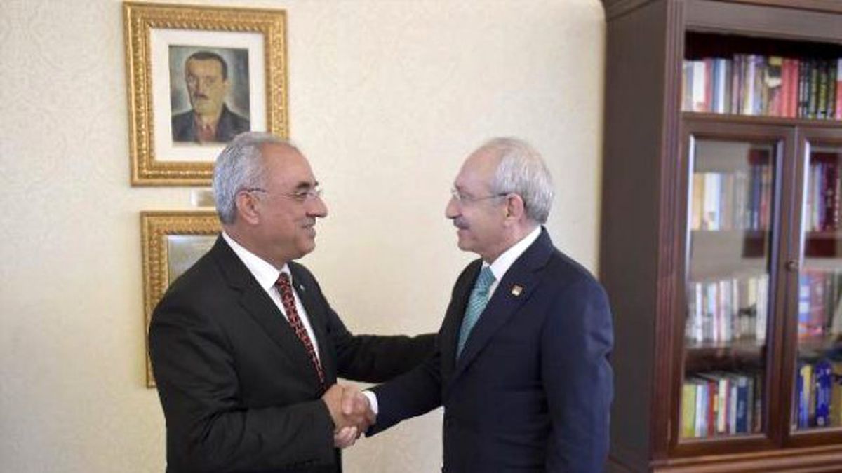 Kılıçdaroğlu, DSP Genel Başkanı Aksakal ile Görüştü
