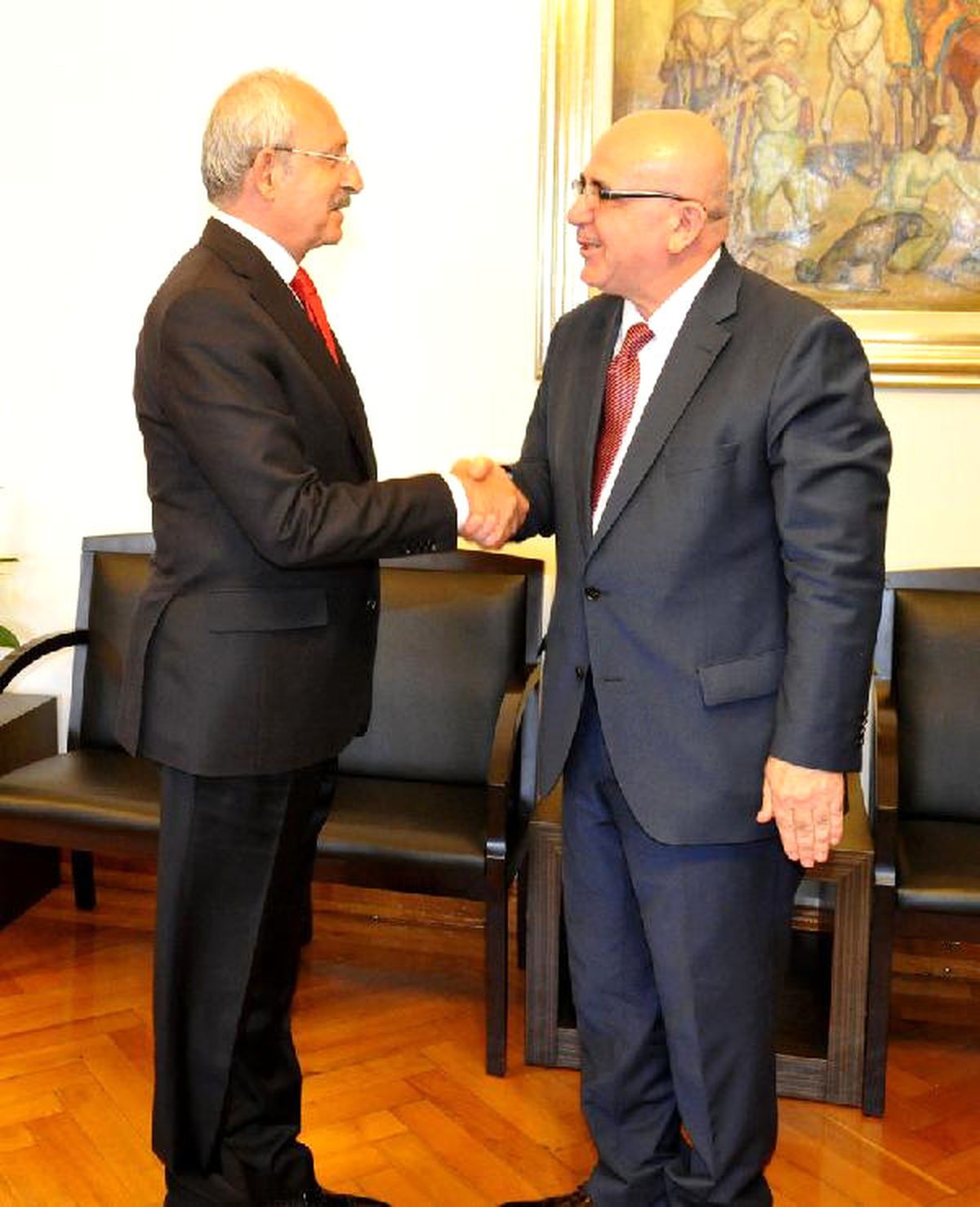 Kılıçdaroğlu, Malatya İşadamları Derneği Üyelerini Kabul Etti