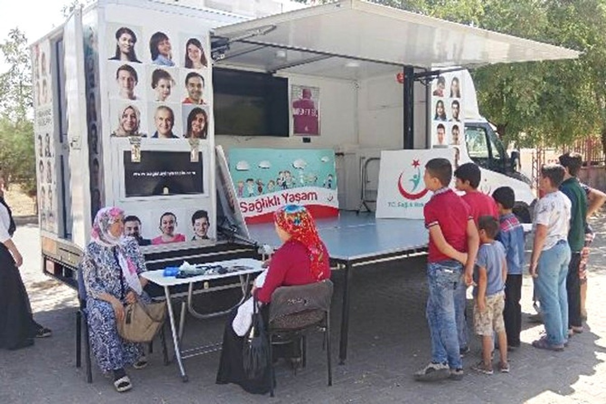 Mardin\'de Sağlıklı Yaşam Aracı Hizmet Vermeye Devam Ediyor