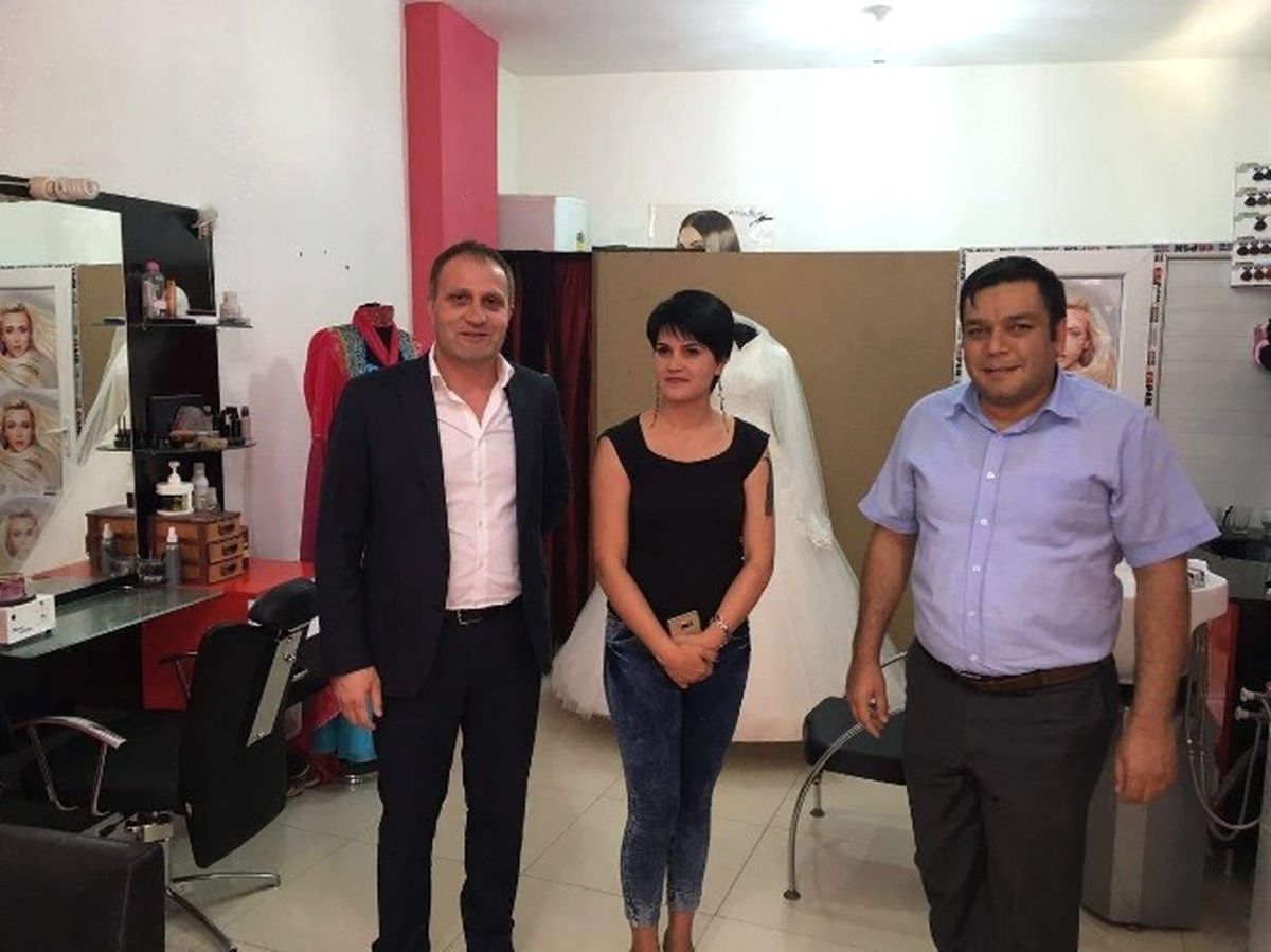 Pervari\'de Devlet Desteğiyle İlk Bayan Kuaförü Açıldı