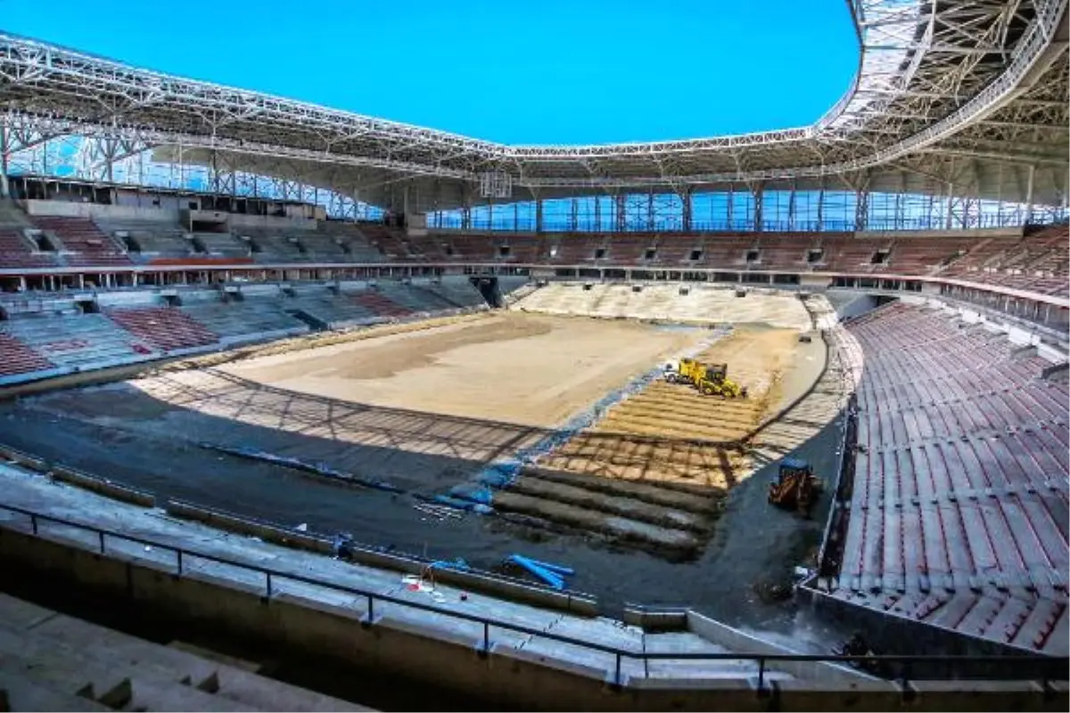 Samsun Stadı\'nın Yüzde 83.5\'lük Bölümü Bitti