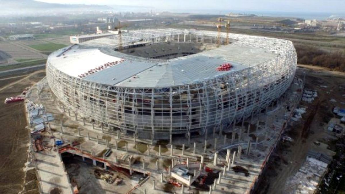 Samsunspor'un Yeni Stadyumunda Sona Doğru