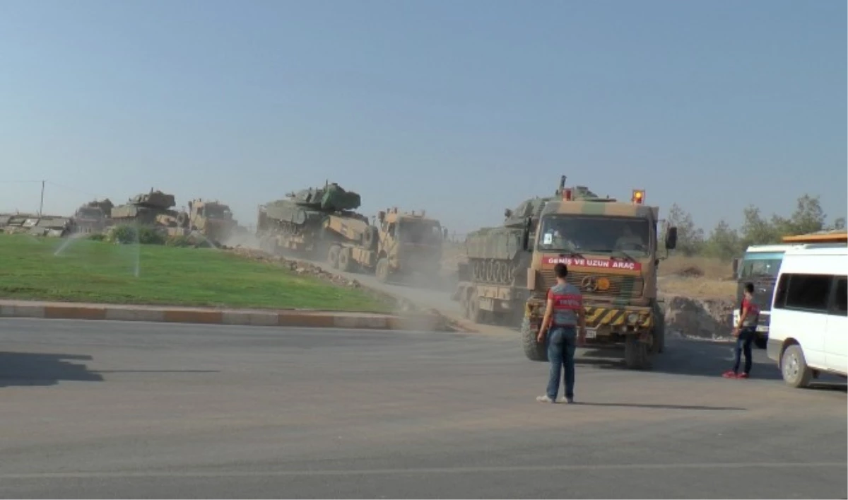 Şanlıurfa\'dan Karkamış\'a Askeri Sevkıyat Yapıldı