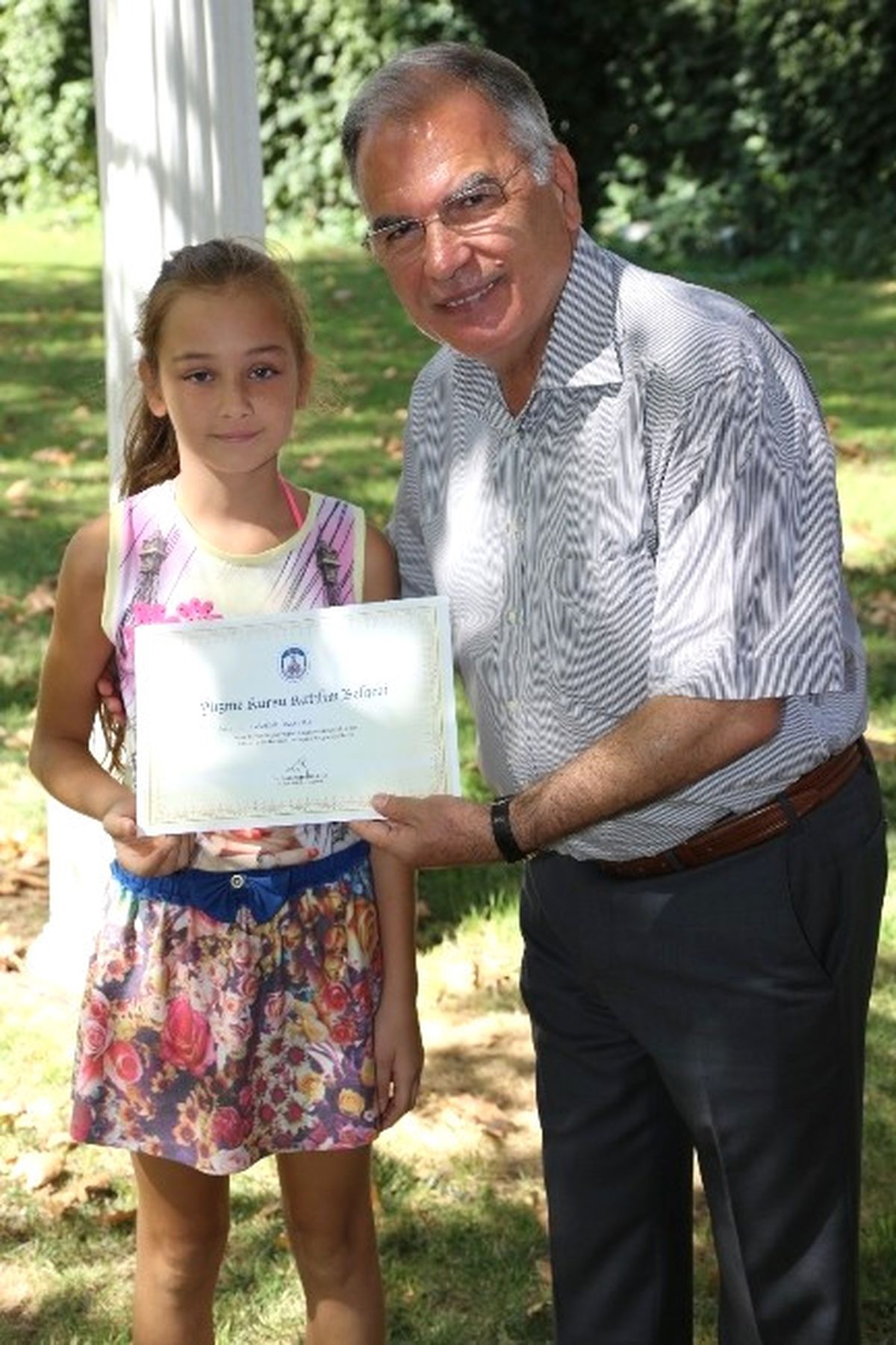 Selçuk\'ta Minik Yüzücüler Sertifikalarını Aldı