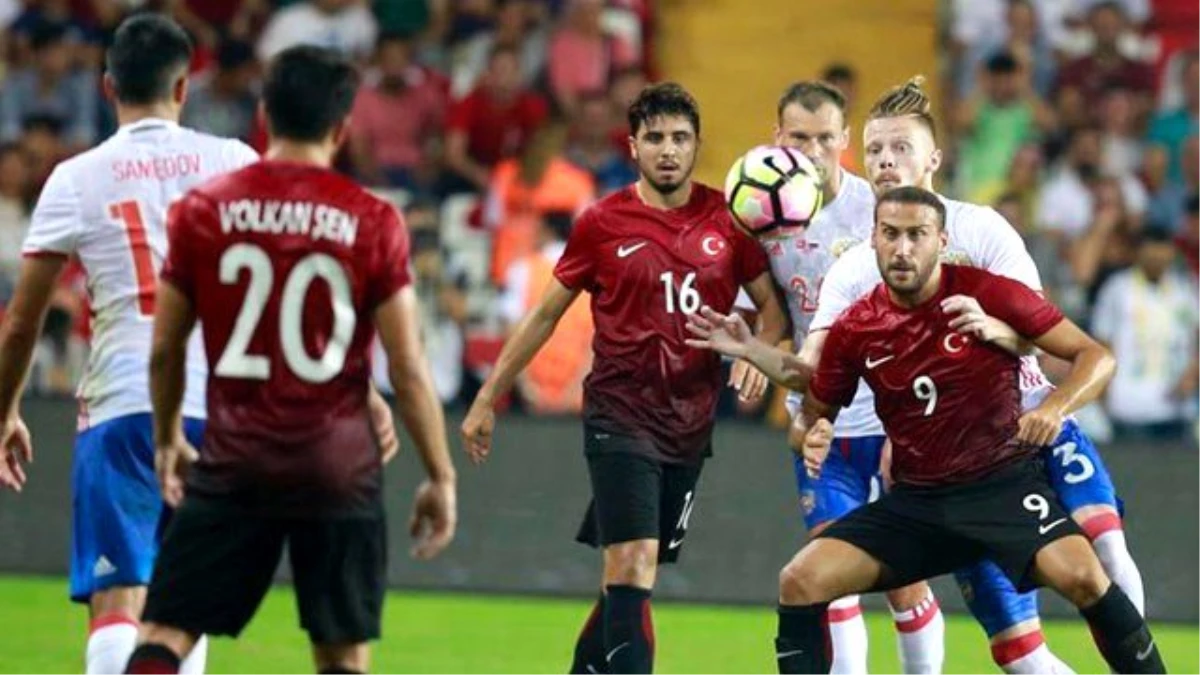 Türkiye ile Rusya, Özel Maçta 0-0 Berabere Kaldı