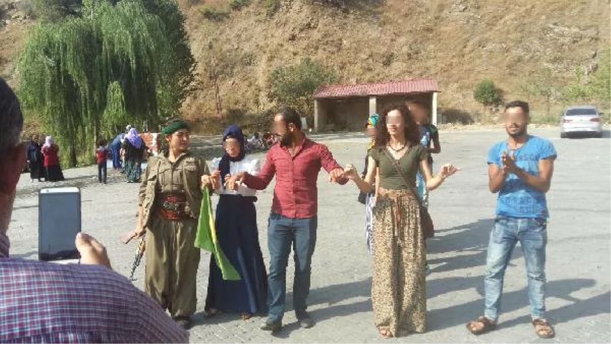 Yol Kesen PKK\'lılarla Halay Çeken Üniversiteli Gözaltına Alındı