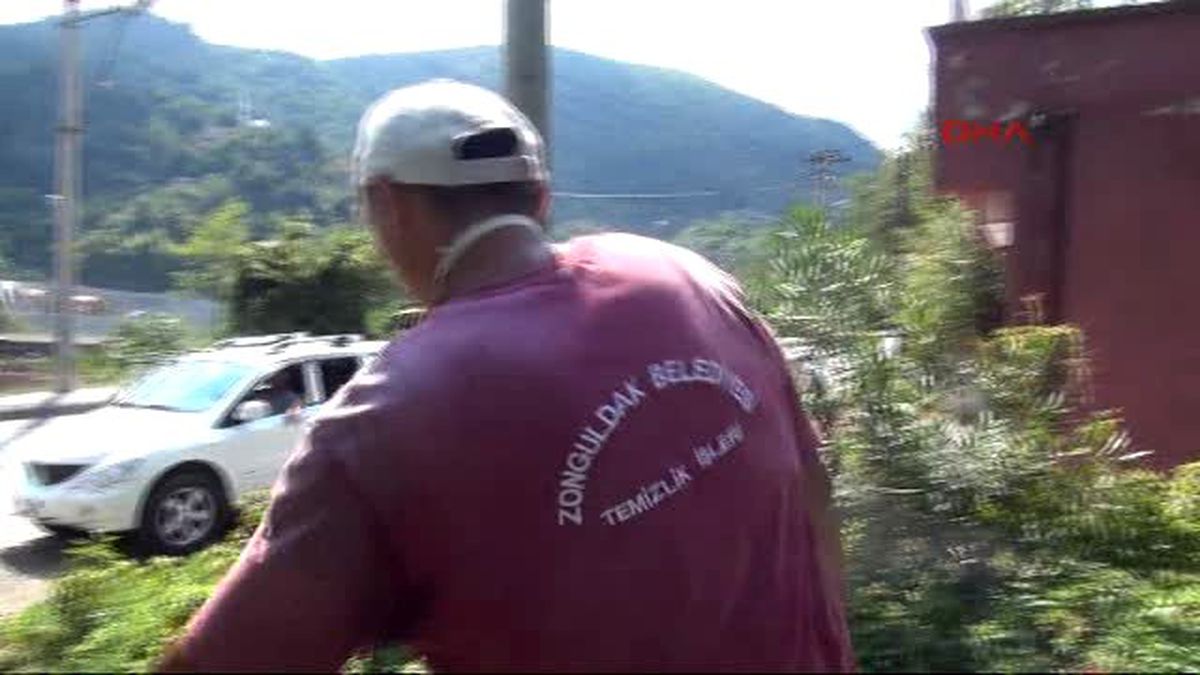 Zonguldak\'ta Çöp Ev Temizlendi