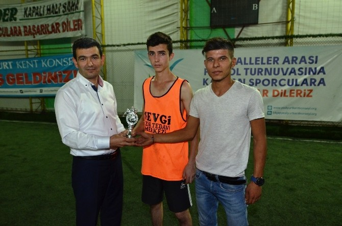 1.mahalleler Arası Halı Saha Futbol Turnuvası Sona Erdi