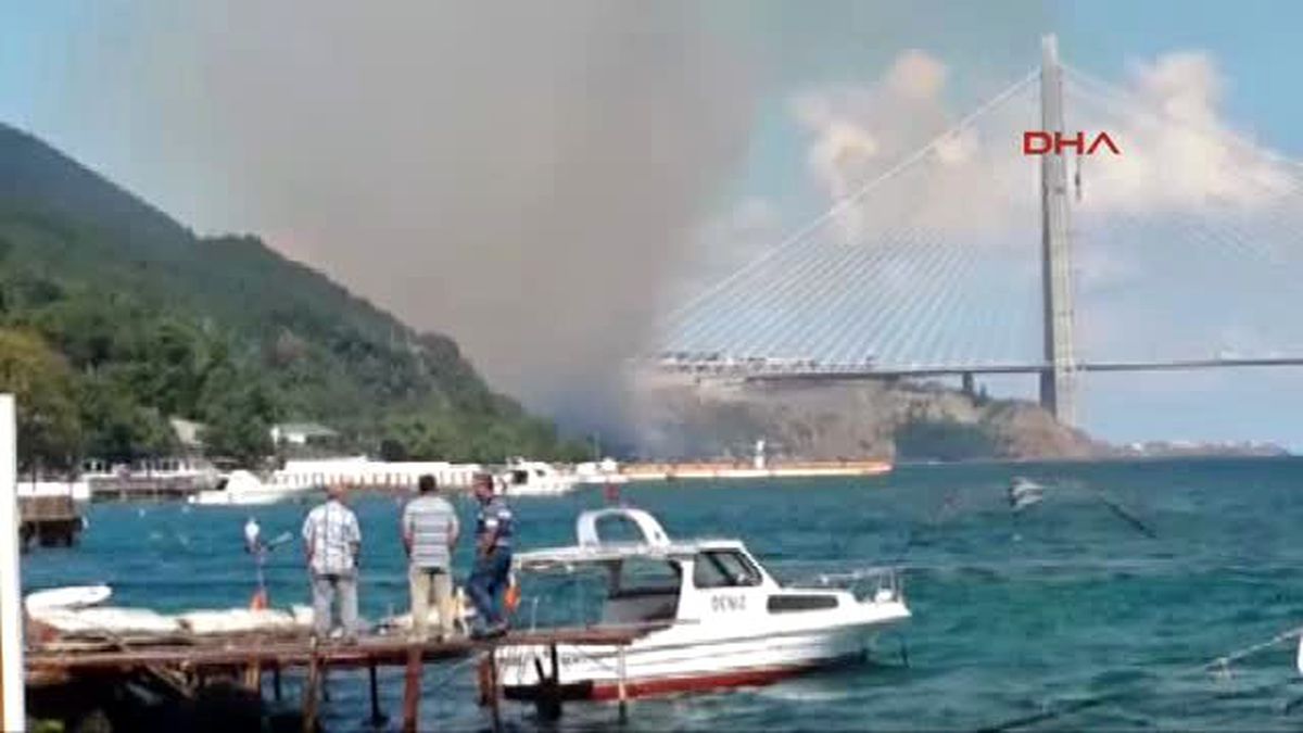 3. Köprü Yakınlarında Yangın Paniği