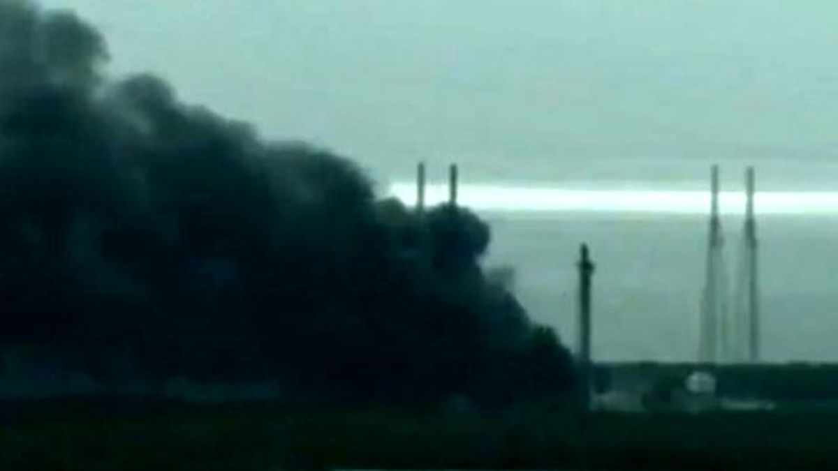 ABD'de Uzay İstasyonunda Patlama!