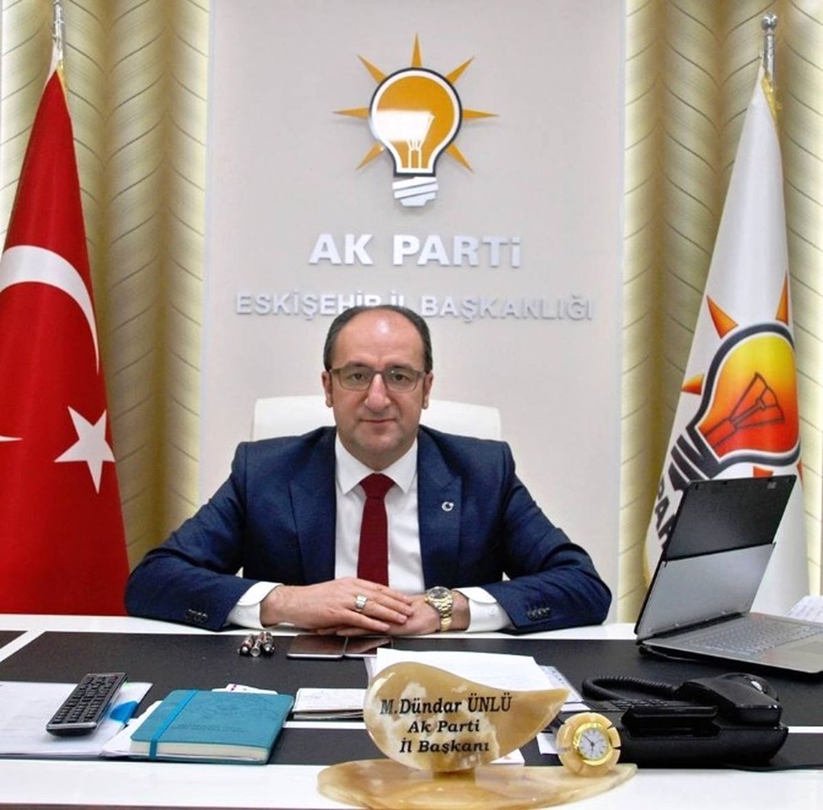 AK Parti İl Başkanı Dündar Ünlü\'nün 2 Eylül Eskişehir\'in Kurtuluşu Mesajı