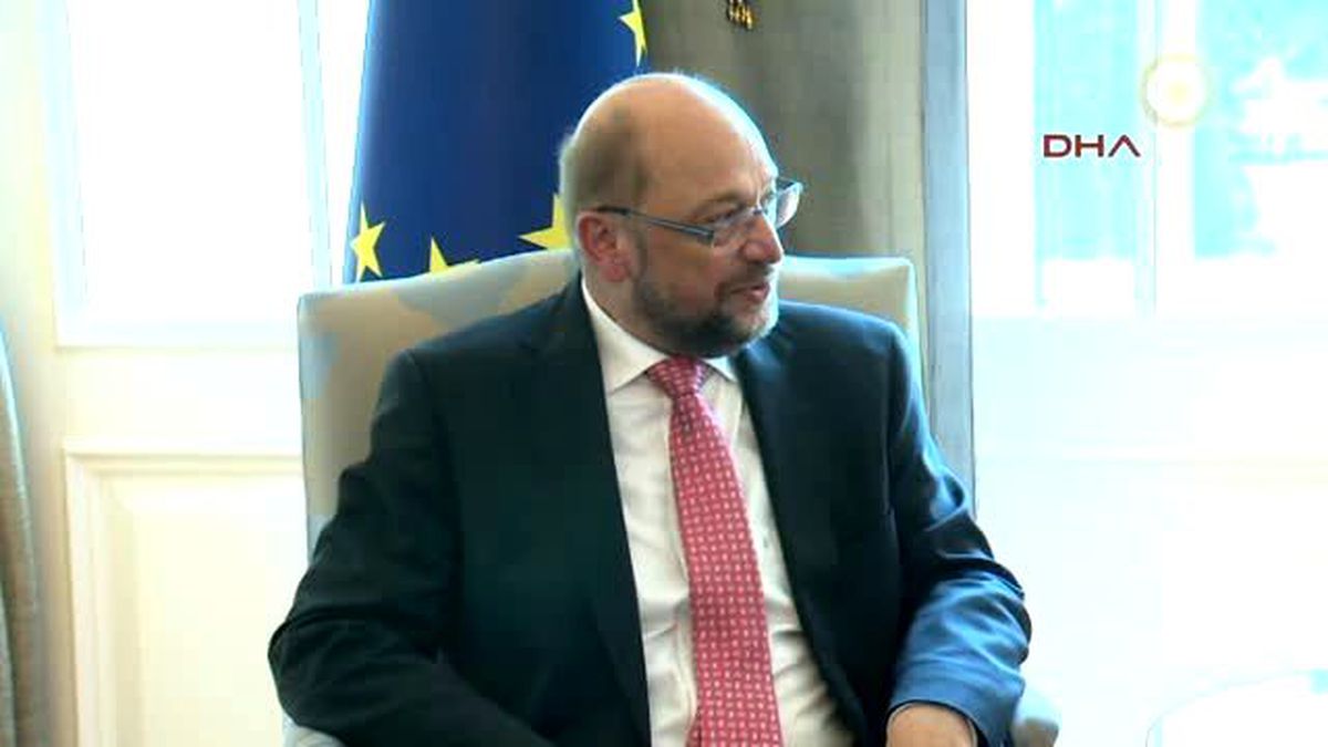 Başbakan Yıldırım, AP Başkanı Schulz\'la Görüştü