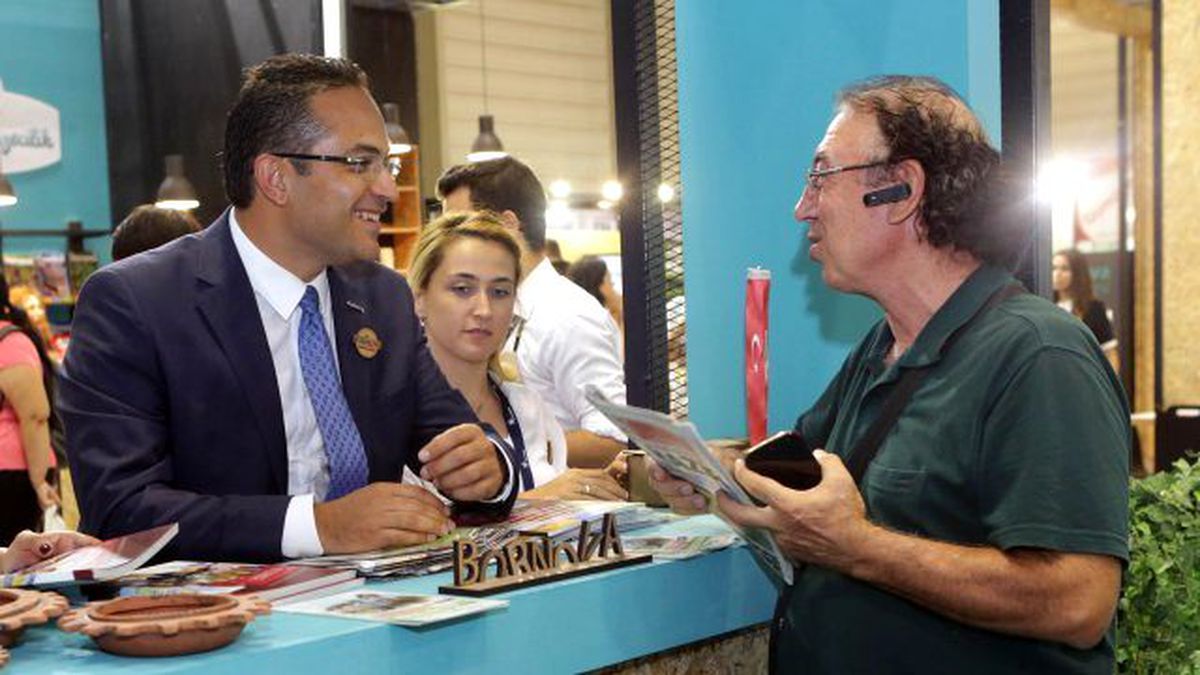 Bornova Belediyesi\'nin Fuar Standı\'ndaki etkinliklerine büyük ilgi