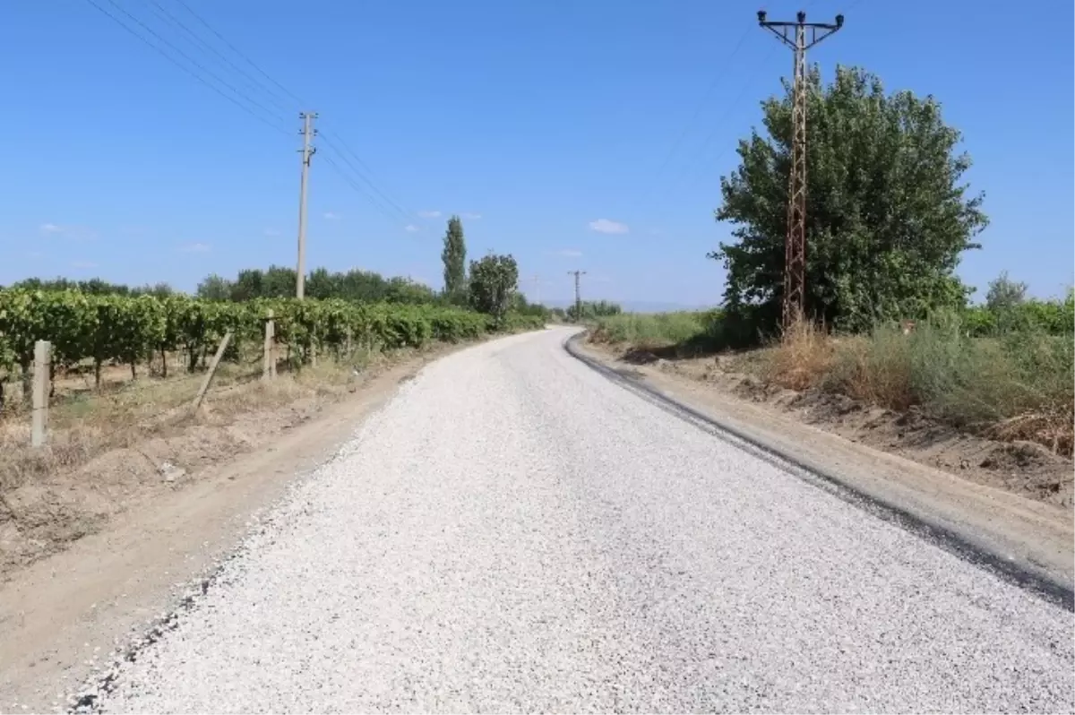 Çavlu ile Çapaklı\'ya Asfalt