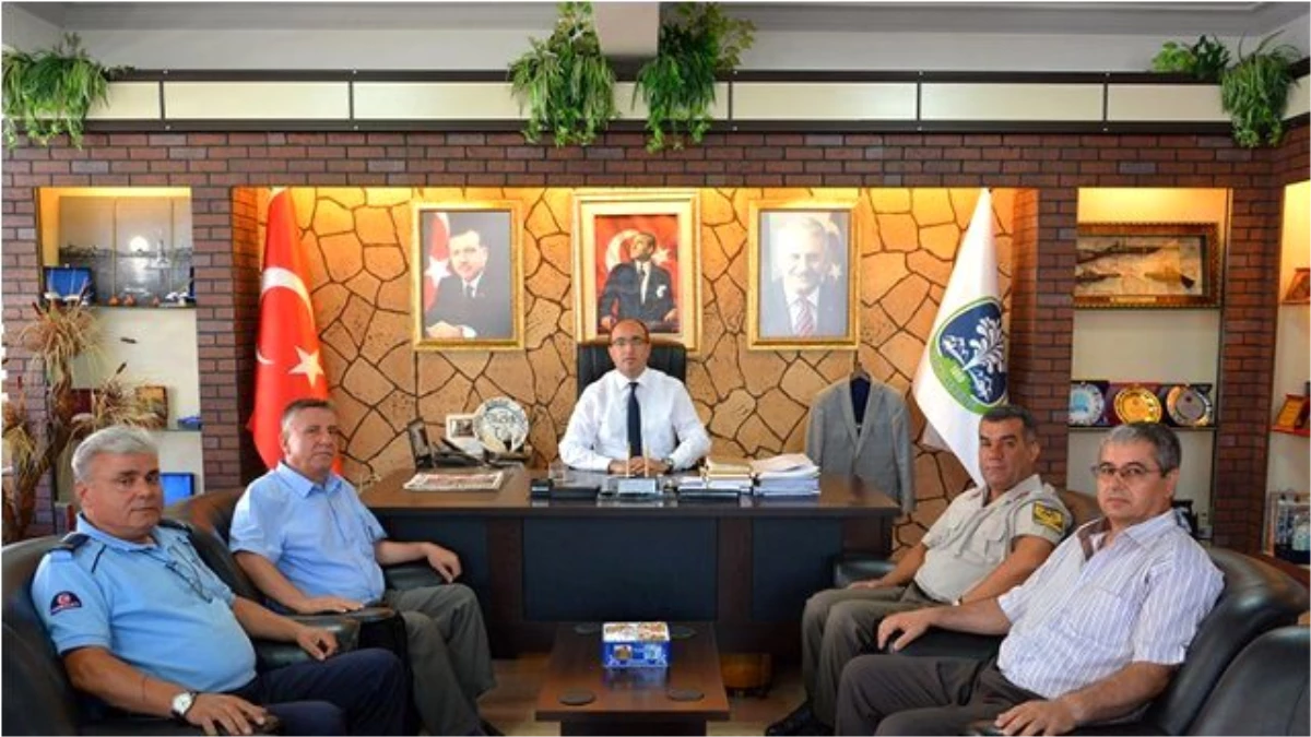Cezaevi Müdürü Nayırsoy\'dan Belediye Başkanı Çöl\'e Ziyaret
