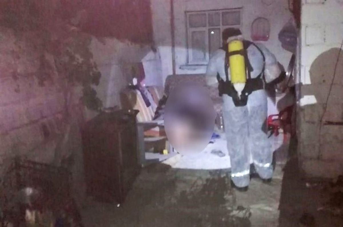 Çürüyen Cenazeyi İtfaiye Personeli Güçlükle Çıkarabildi