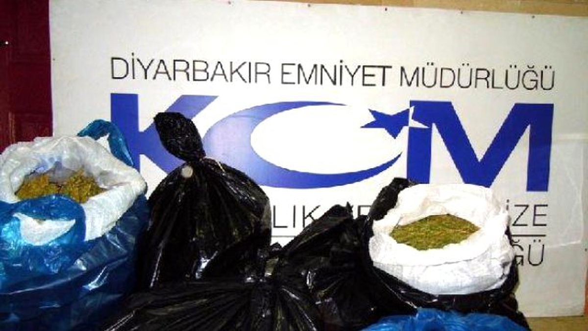 Lice ve Hani\'de Uyuşturucu Operasyonu